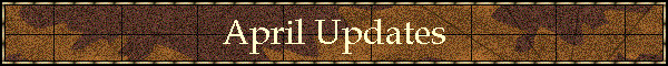 April Updates