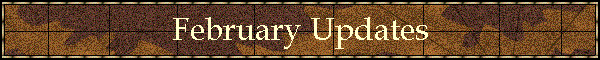 February Updates